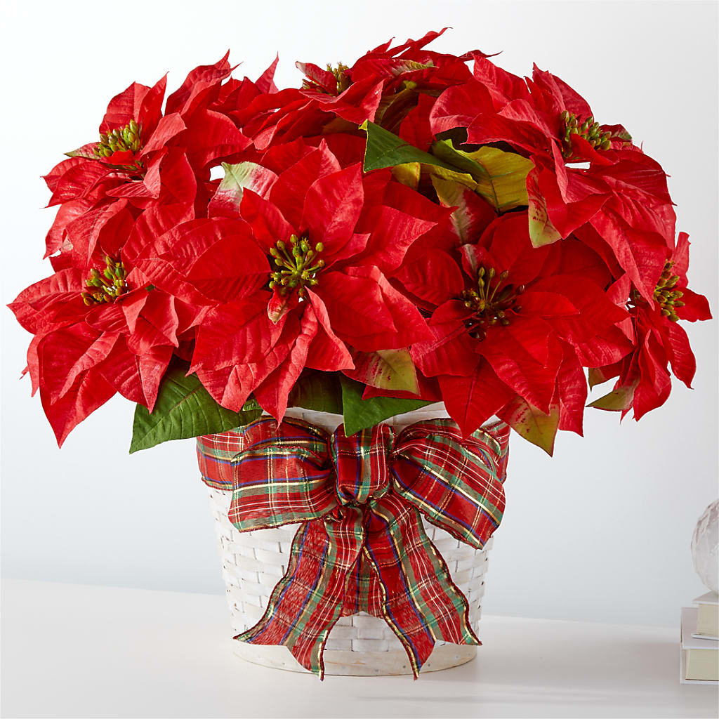 Happiest Holidays Poinsettia – DESIGNER'S TOUCH FLORIST & GIFT SHOP LLC, West Union SC