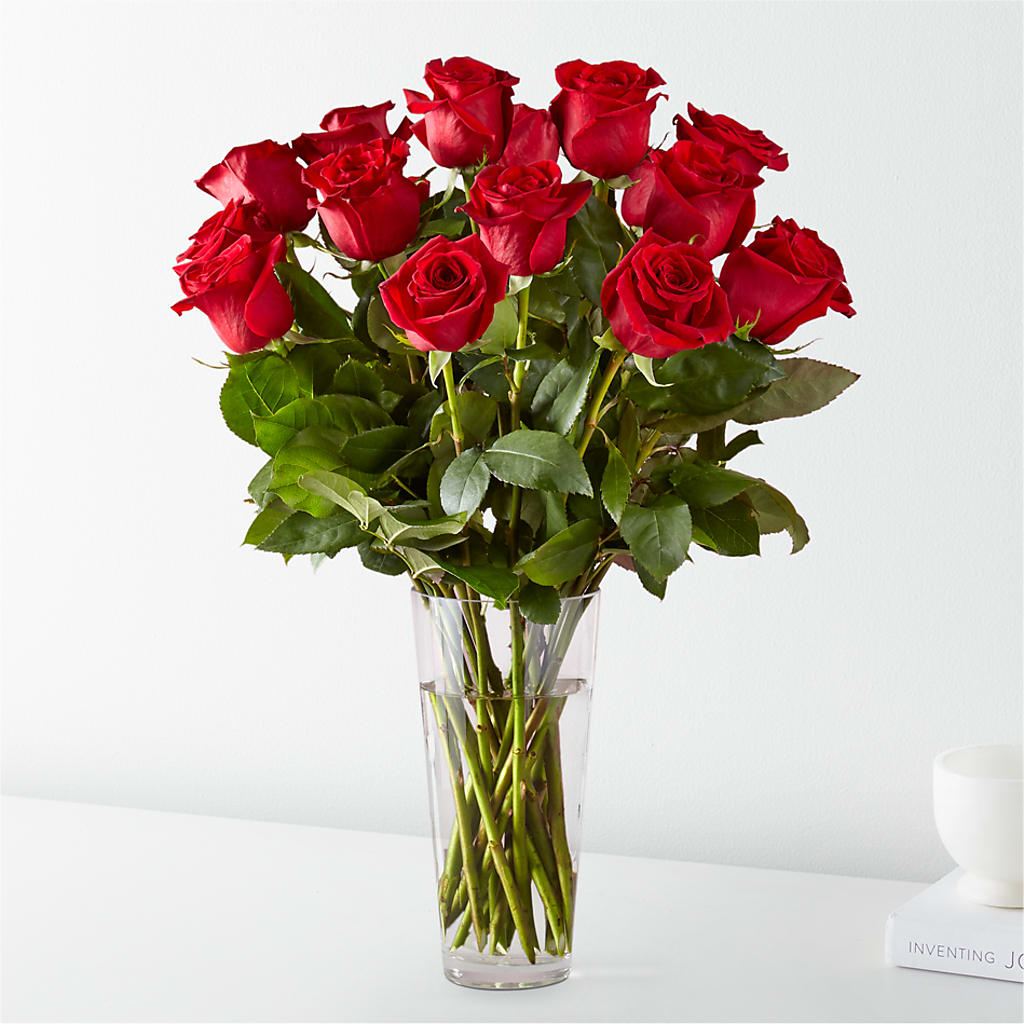 Long Stem Red Rose Bouquet – DESIGNER'S TOUCH FLORIST & GIFT SHOP LLC, West Union SC