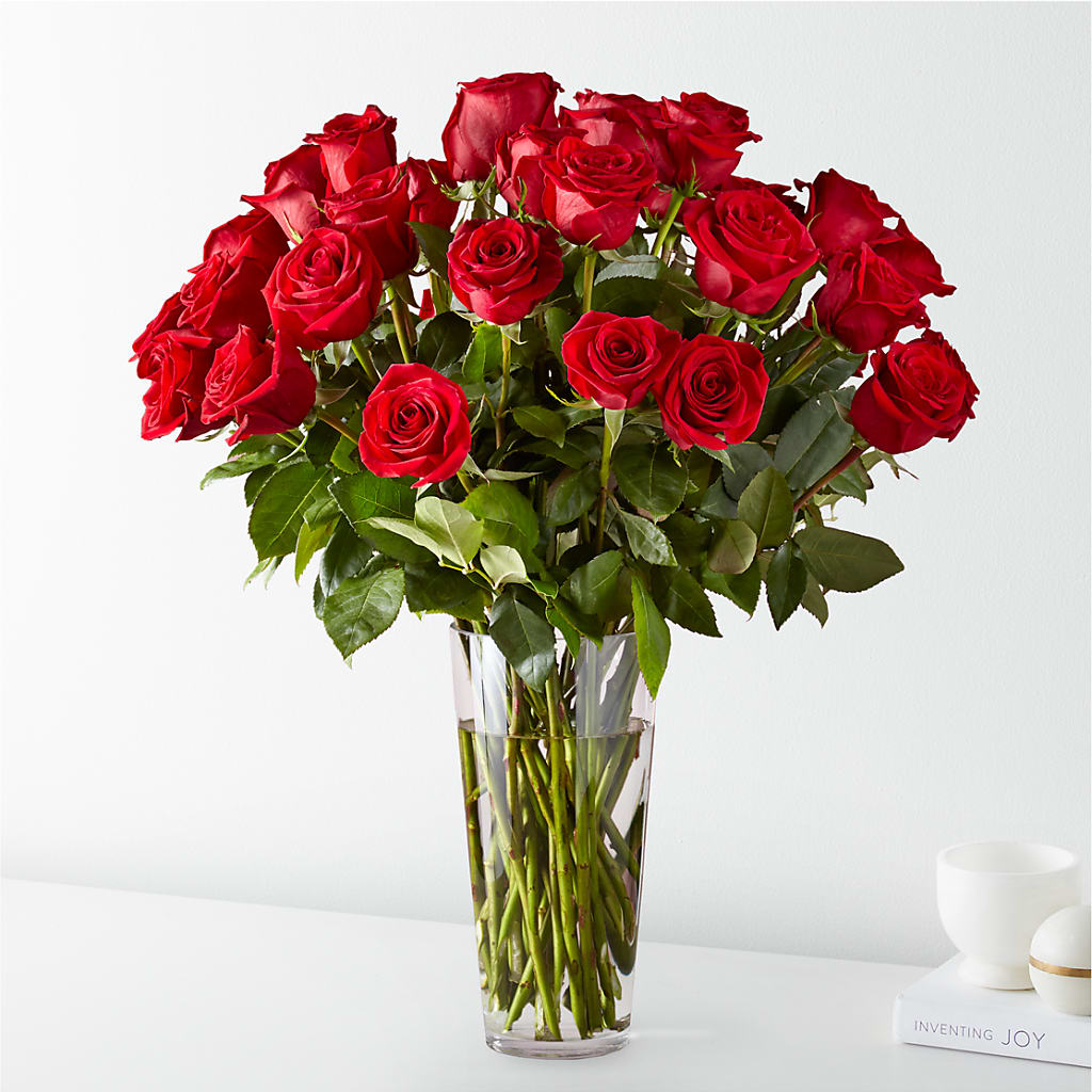 Long Stem Red Rose Bouquet – DESIGNER'S TOUCH FLORIST & GIFT SHOP LLC, West Union SC