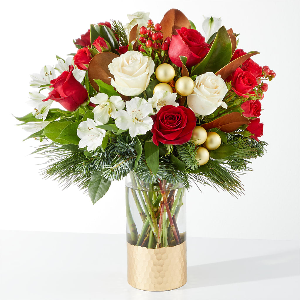 Joy & Jolly Bouquet – DESIGNER'S TOUCH FLORIST & GIFT SHOP LLC, West Union SC