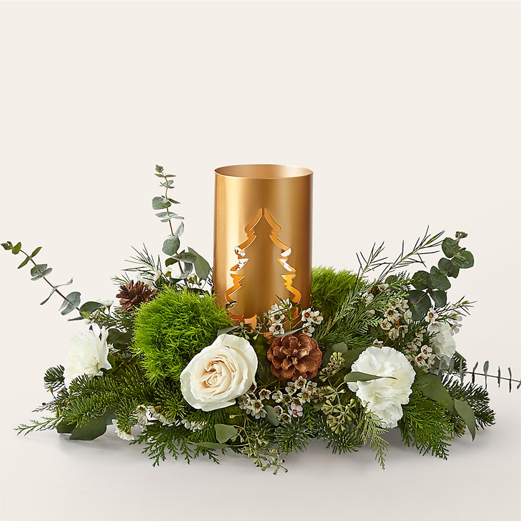 Chestnuts Roasting Centerpiece – DESIGNER'S TOUCH FLORIST & GIFT SHOP LLC, West Union SC