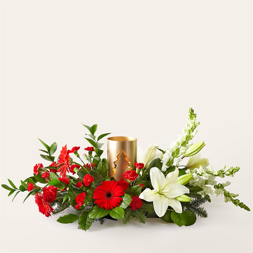 Mingle & Jingle Centerpiece – DESIGNER'S TOUCH FLORIST & GIFT SHOP LLC, West Union SC