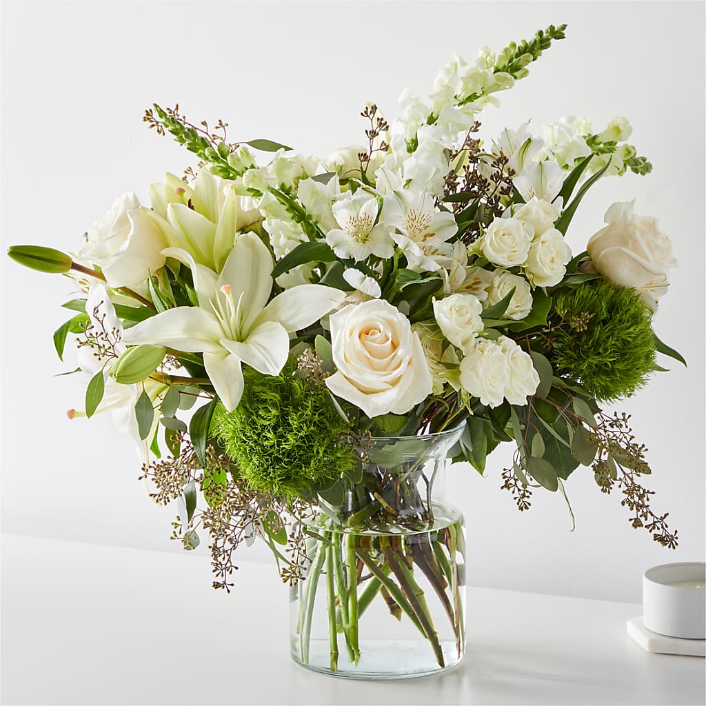Fresh Linen Bouquet – DESIGNER'S TOUCH FLORIST & GIFT SHOP LLC, West Union SC