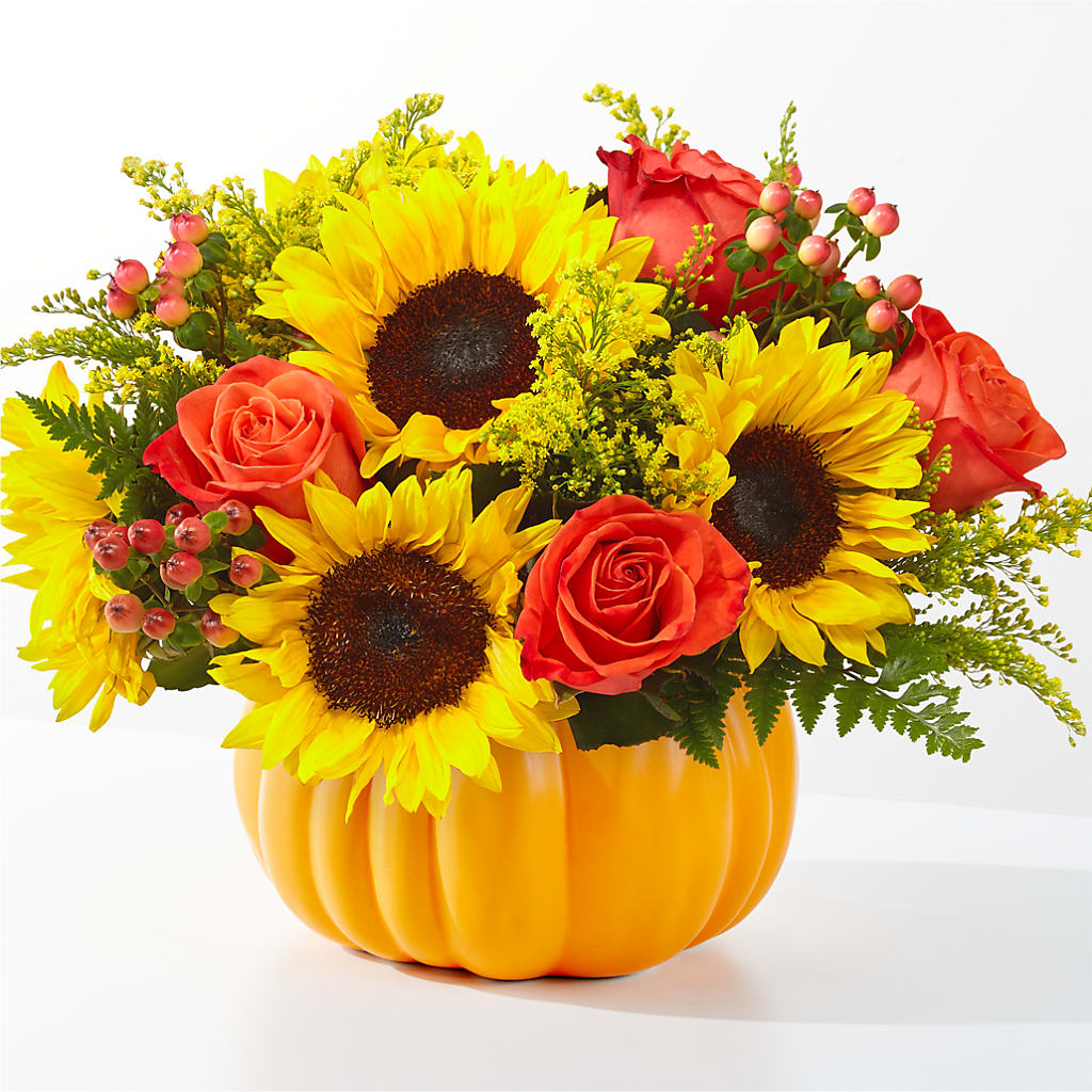 Pick of the Patch Pumpkin Bouquet – DESIGNER'S TOUCH FLORIST & GIFT SHOP LLC, West Union SC