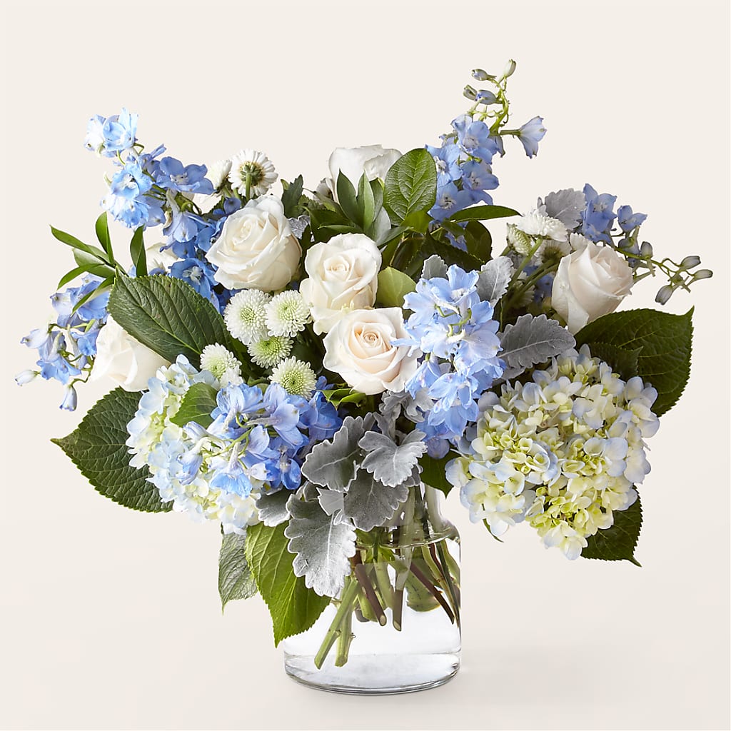 Clear Skies Bouquet – DESIGNER'S TOUCH FLORIST & GIFT SHOP LLC, West Union SC