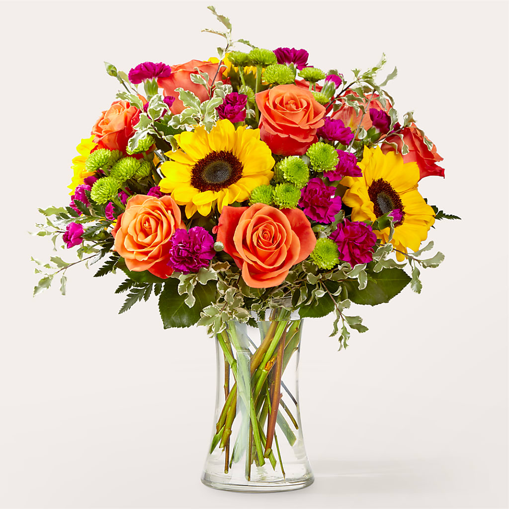 Warmth & Light Bouquet – DESIGNER'S TOUCH FLORIST & GIFT SHOP LLC, West Union SC