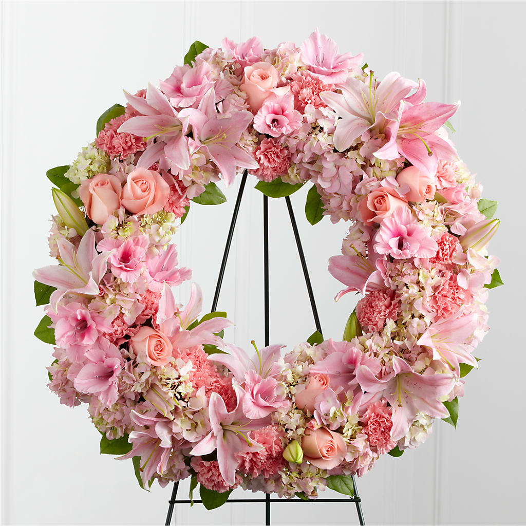 Loving Remembrance Wreath – DESIGNER'S TOUCH FLORIST & GIFT SHOP LLC, West Union SC