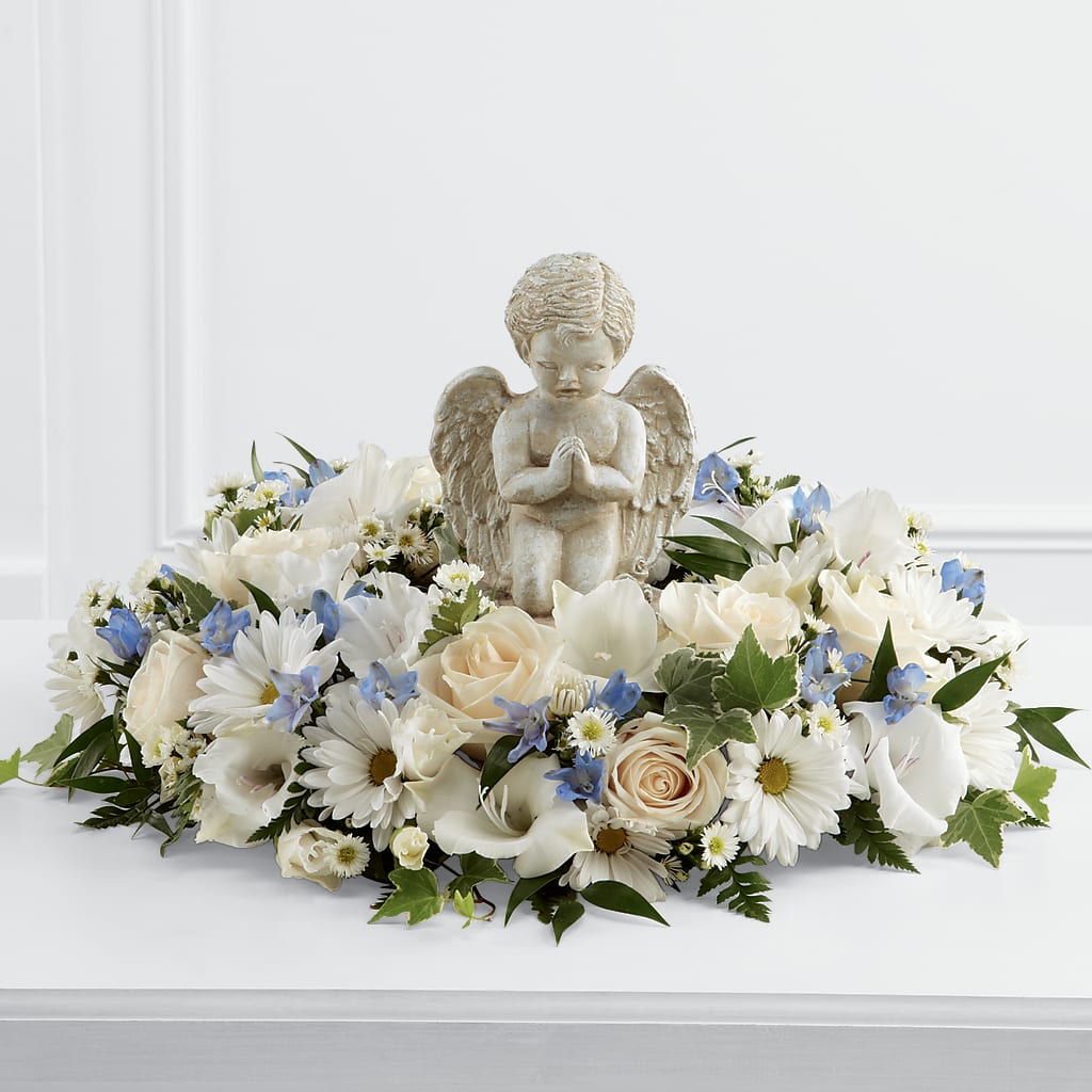 Little Angel Ring of Flowers – DESIGNER'S TOUCH FLORIST & GIFT SHOP LLC, West Union SC