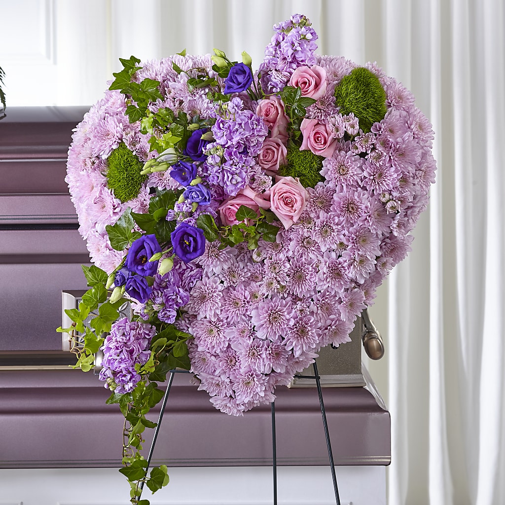 Treasured Love Standing Heart – DESIGNER'S TOUCH FLORIST & GIFT SHOP LLC, West Union SC