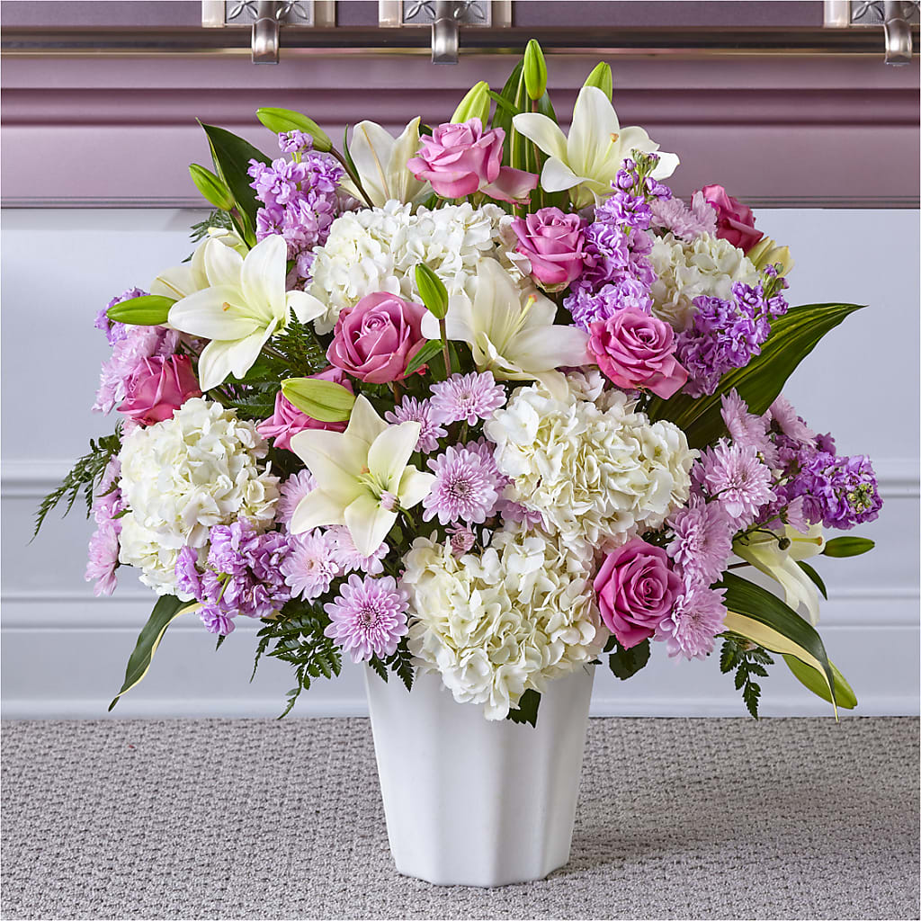 Heaven Sent Floor Basket – DESIGNER'S TOUCH FLORIST & GIFT SHOP LLC, West Union SC
