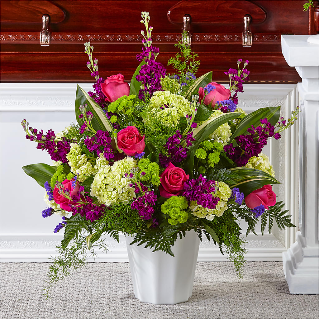 Beautiful Horizons Floor Basket – DESIGNER'S TOUCH FLORIST & GIFT SHOP LLC, West Union SC