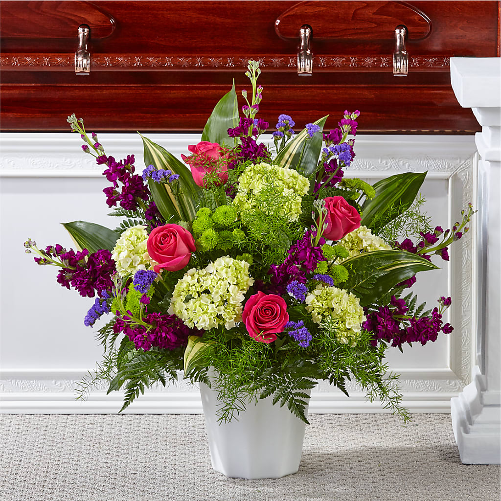 Beautiful Horizons Floor Basket – DESIGNER'S TOUCH FLORIST & GIFT SHOP LLC, West Union SC