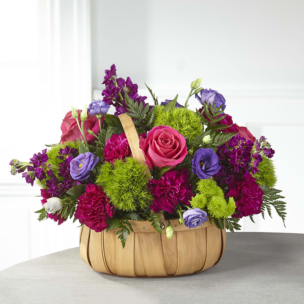 Serene Sanctuary Basket – DESIGNER'S TOUCH FLORIST & GIFT SHOP LLC, West Union SC