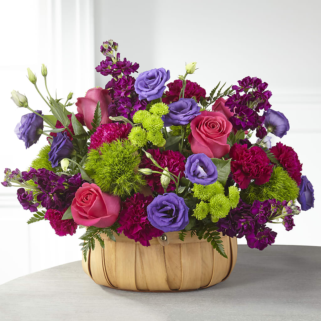 Serene Sanctuary Basket – DESIGNER'S TOUCH FLORIST & GIFT SHOP LLC, West Union SC
