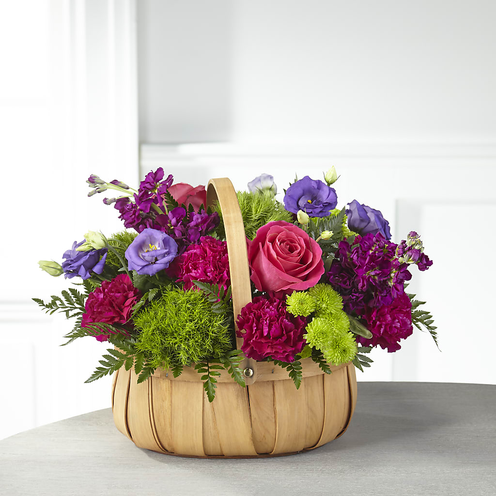 Serene Sanctuary Basket – DESIGNER'S TOUCH FLORIST & GIFT SHOP LLC, West Union SC