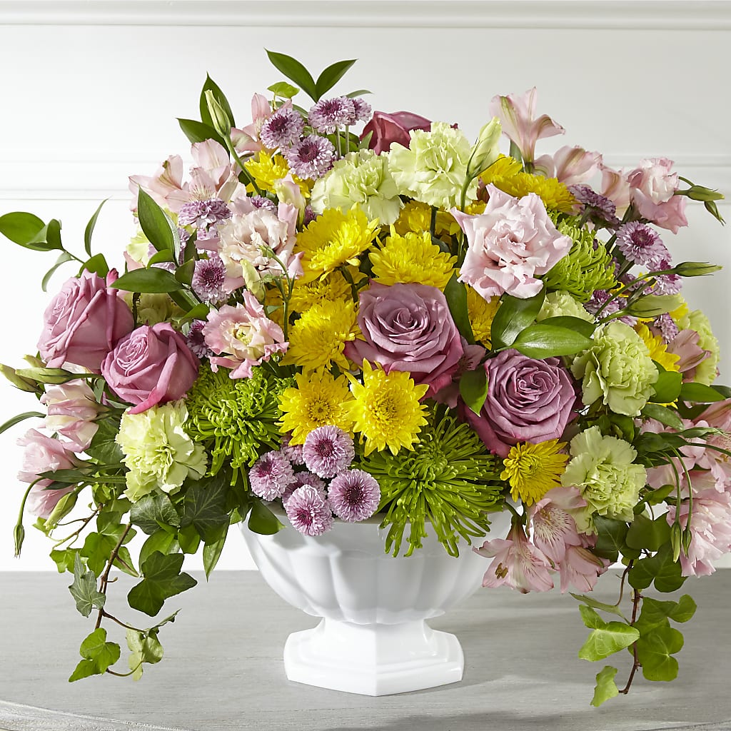 Healing Thoughts Arrangement – DESIGNER'S TOUCH FLORIST & GIFT SHOP LLC, West Union SC