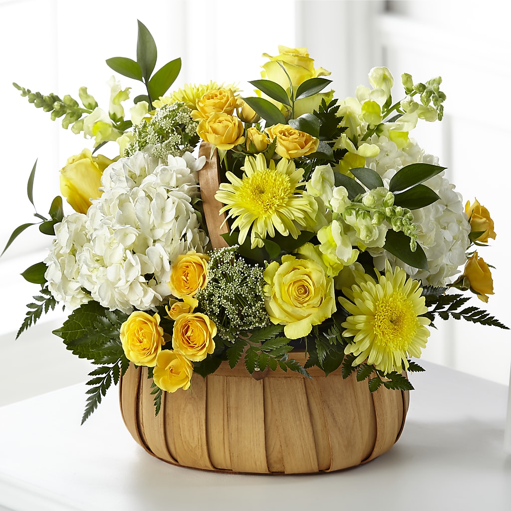 Rustic Remembrance Basket – DESIGNER'S TOUCH FLORIST & GIFT SHOP LLC, West Union SC