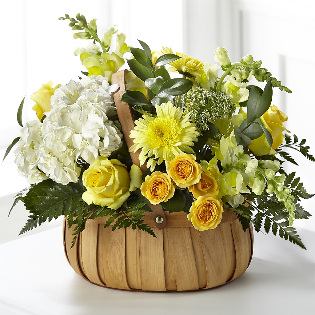 Rustic Remembrance Basket – DESIGNER'S TOUCH FLORIST & GIFT SHOP LLC, West Union SC