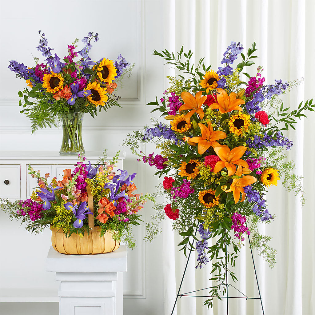 Majestic Memento Bundles – DESIGNER'S TOUCH FLORIST & GIFT SHOP LLC, West Union SC