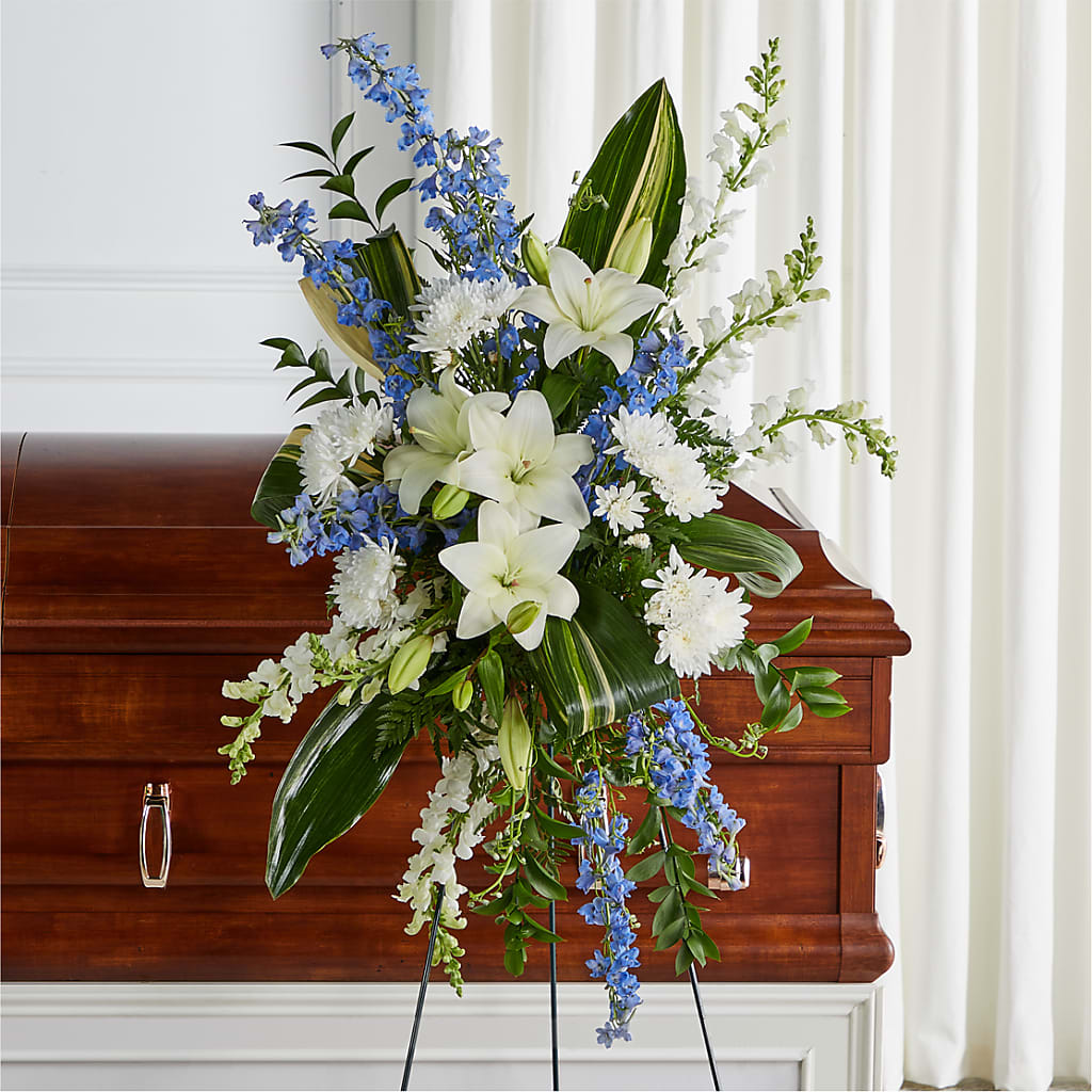 Eternal Impressions Standing Spray – DESIGNER'S TOUCH FLORIST & GIFT SHOP LLC, West Union SC