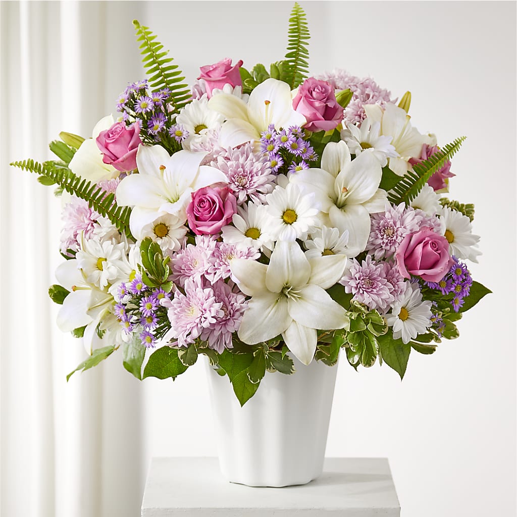 Warmest Thoughts Tabletop Basket – DESIGNER'S TOUCH FLORIST & GIFT SHOP LLC, West Union SC