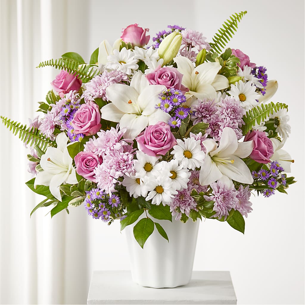 Warmest Thoughts Tabletop Basket – DESIGNER'S TOUCH FLORIST & GIFT SHOP LLC, West Union SC