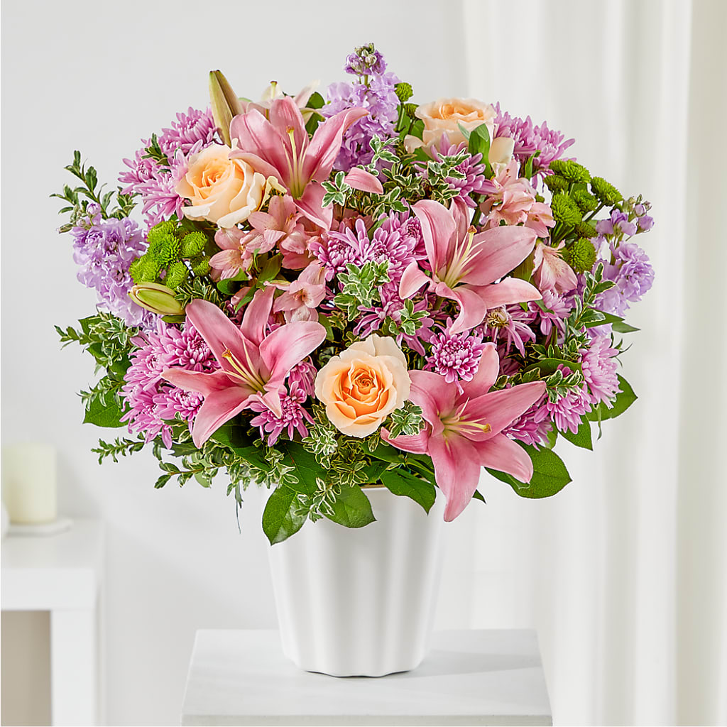 Supportive Embrace Tabletop Basket – DESIGNER'S TOUCH FLORIST & GIFT SHOP LLC, West Union SC