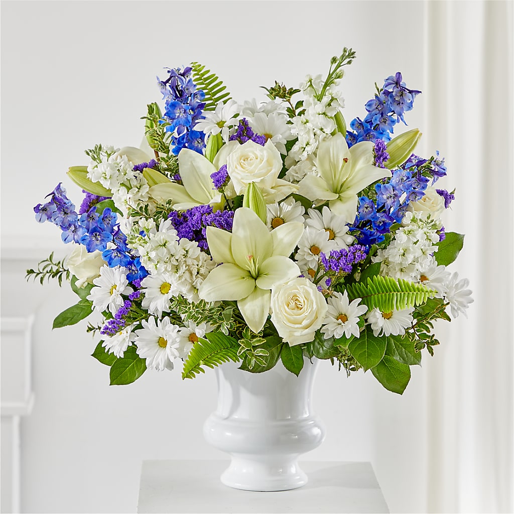 Expressions of Hope Urn Arrangement – DESIGNER'S TOUCH FLORIST & GIFT SHOP LLC, West Union SC
