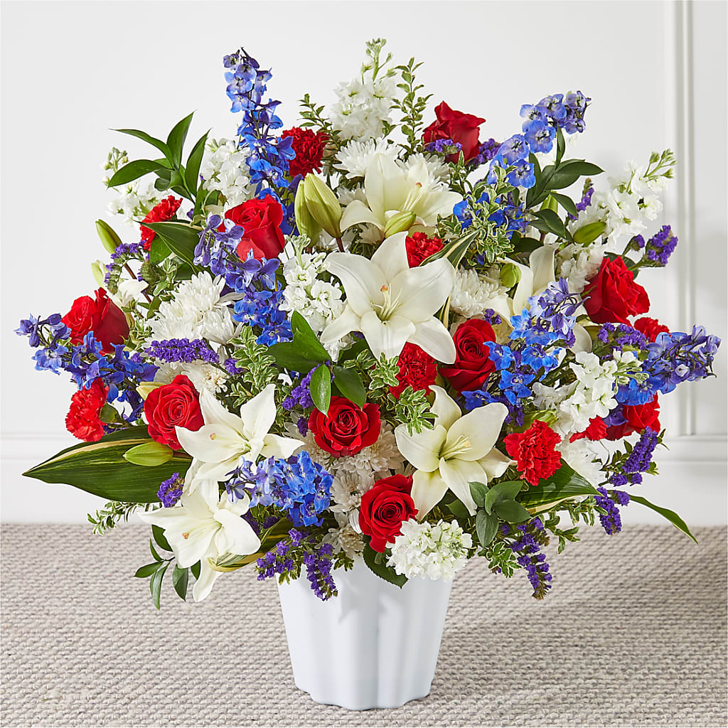 Consoled Floor Basket – DESIGNER'S TOUCH FLORIST & GIFT SHOP LLC, West Union SC