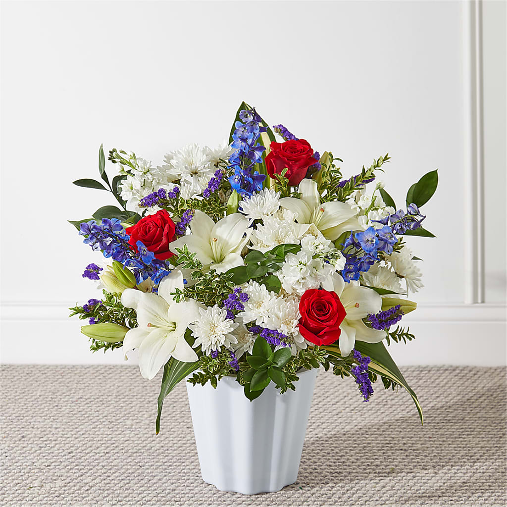 Consoled Floor Basket – DESIGNER'S TOUCH FLORIST & GIFT SHOP LLC, West Union SC