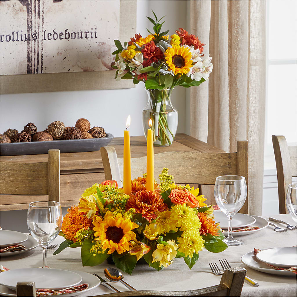 Golden Gathering Bundle – DESIGNER'S TOUCH FLORIST & GIFT SHOP LLC, West Union SC