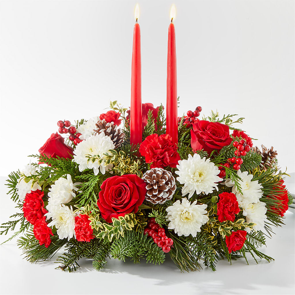 Holiday Soiree Centerpiece – DESIGNER'S TOUCH FLORIST & GIFT SHOP LLC, West Union SC