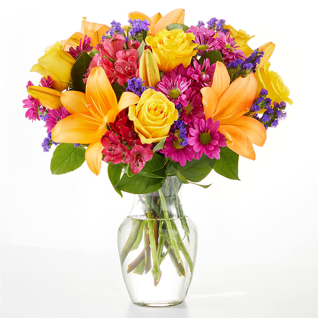 Colorful Visions Bouquet – DESIGNER'S TOUCH FLORIST & GIFT SHOP LLC, West Union SC