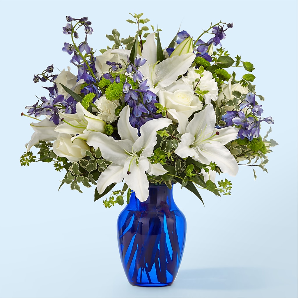 Santorini Bouquet – DESIGNER'S TOUCH FLORIST & GIFT SHOP LLC, West Union SC