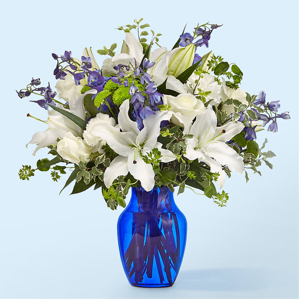 Santorini Bouquet – DESIGNER'S TOUCH FLORIST & GIFT SHOP LLC, West Union SC