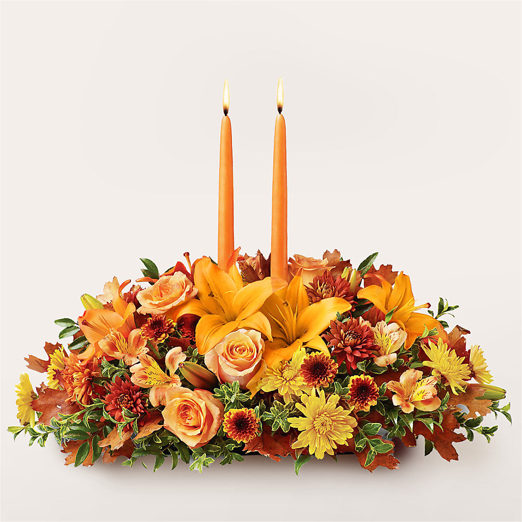 Traditions Centerpiece – DESIGNER'S TOUCH FLORIST & GIFT SHOP LLC, West Union SC