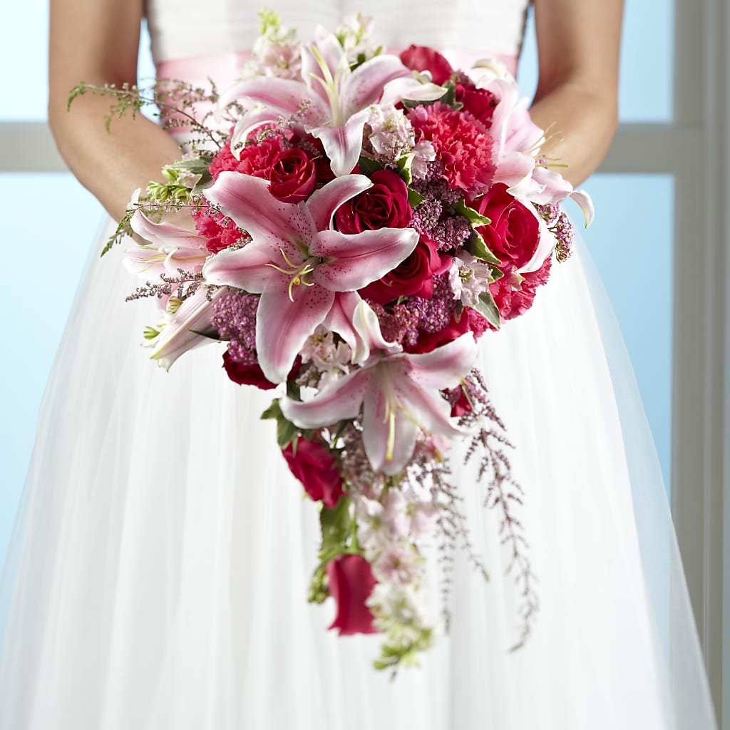 Lily & Rose Bouquet – DESIGNER'S TOUCH FLORIST & GIFT SHOP LLC, West Union SC