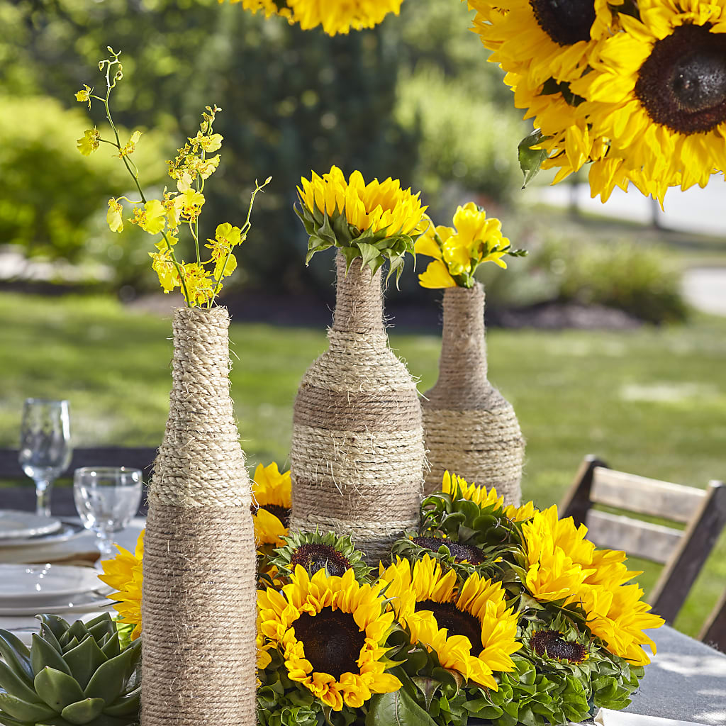 Sublime Garden Centerpiece – DESIGNER'S TOUCH FLORIST & GIFT SHOP LLC, West Union SC