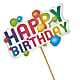 Happy Birthday Pick – DESIGNER'S TOUCH FLORIST & GIFT SHOP LLC, West Union SC