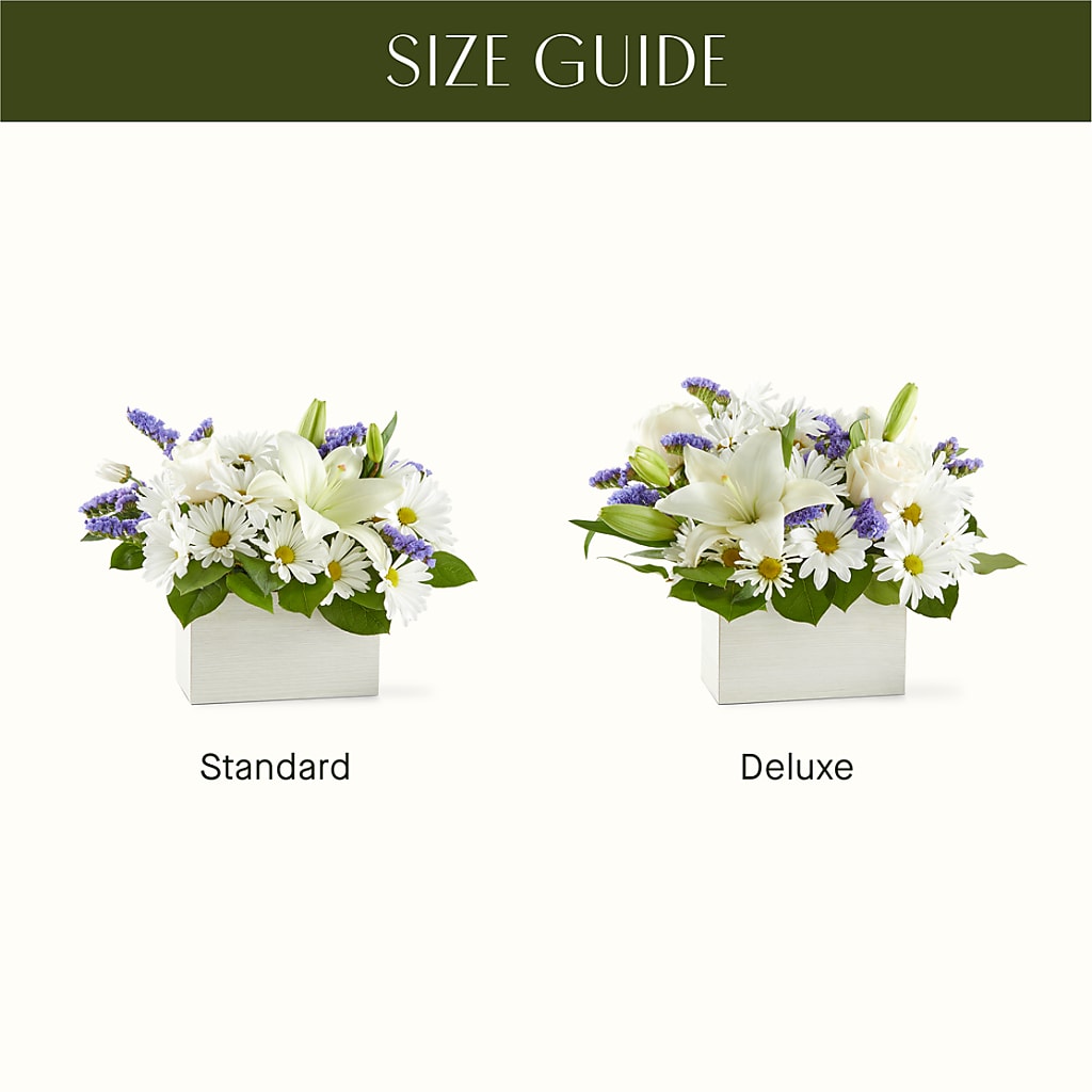 Beyond Blue Box Bouquet – DESIGNER'S TOUCH FLORIST & GIFT SHOP LLC, West Union SC