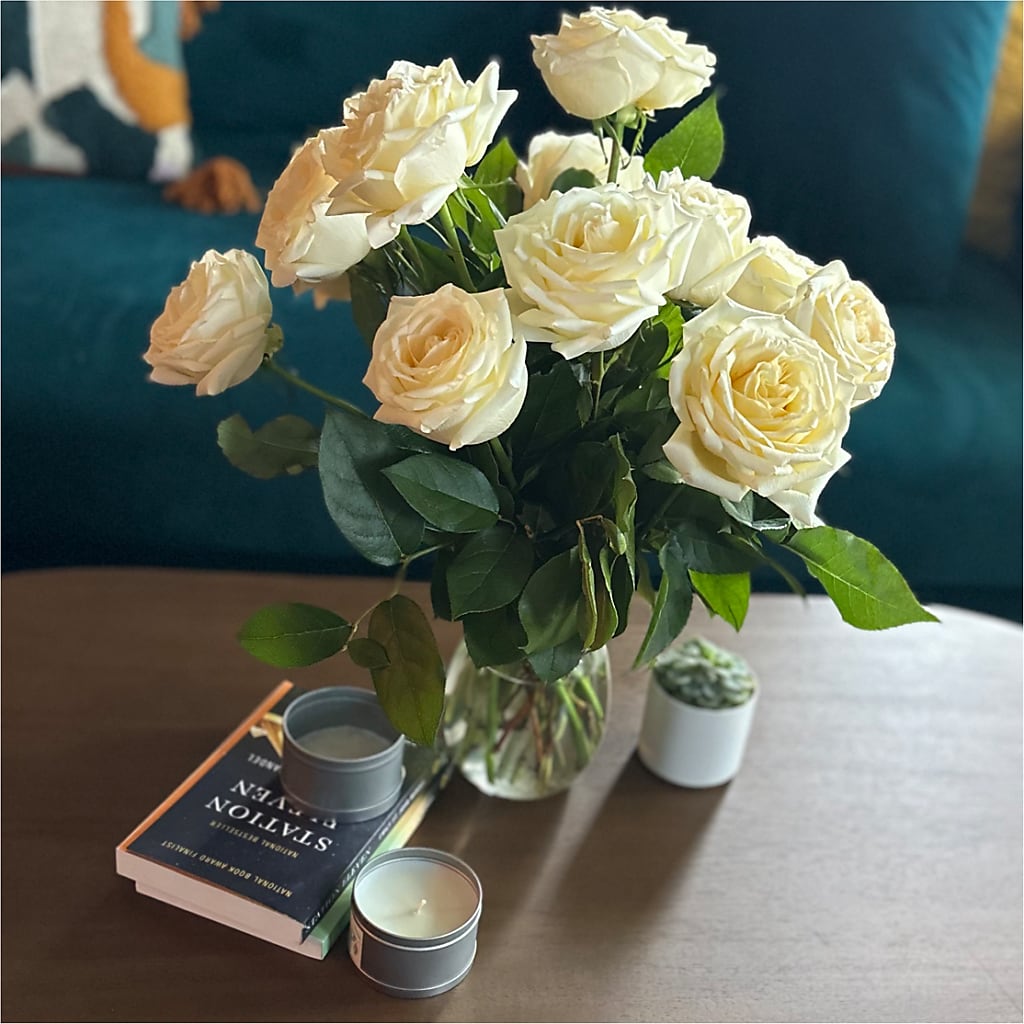 Long Stem Yellow Rose Bouquet – DESIGNER'S TOUCH FLORIST & GIFT SHOP LLC, West Union SC