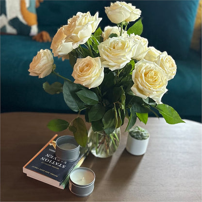 Long Stem Yellow Rose Bouquet – DESIGNER'S TOUCH FLORIST & GIFT SHOP LLC, West Union SC