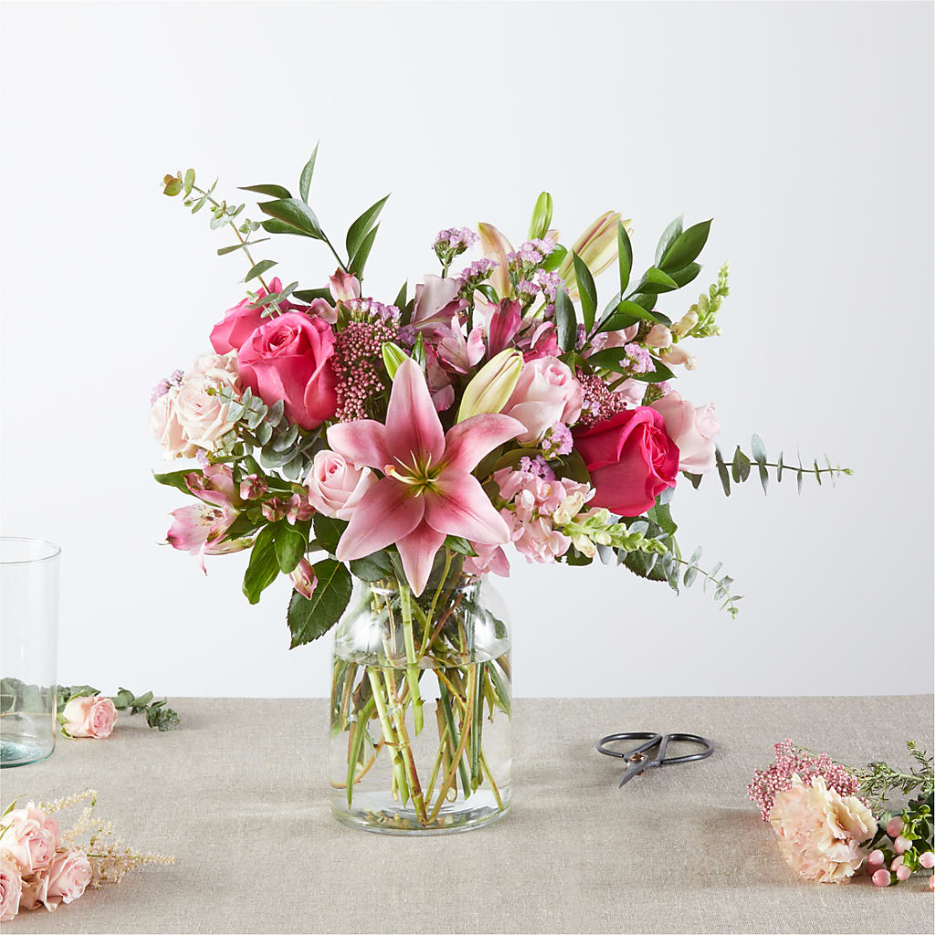 Pink Ribbon - A Florist Original – DESIGNER'S TOUCH FLORIST & GIFT SHOP LLC, West Union SC
