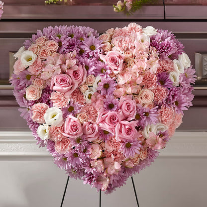 Heaven's Light Heart – DESIGNER'S TOUCH FLORIST & GIFT SHOP LLC, West Union SC