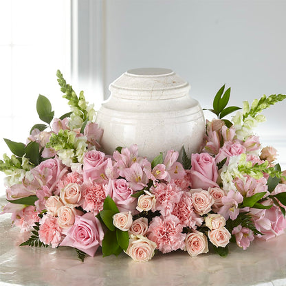 Blooms of Hope Cremation Adornment – DESIGNER'S TOUCH FLORIST & GIFT SHOP LLC, West Union SC
