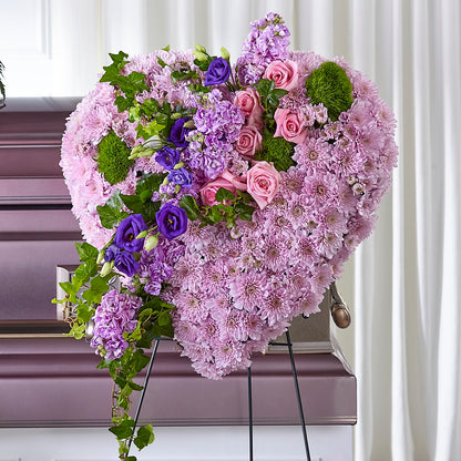 Treasured Love Standing Heart – DESIGNER'S TOUCH FLORIST & GIFT SHOP LLC, West Union SC