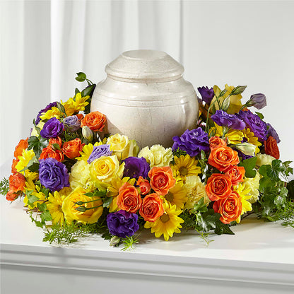 Blossoms of Remembrance Cremation Adornment – DESIGNER'S TOUCH FLORIST & GIFT SHOP LLC, West Union SC