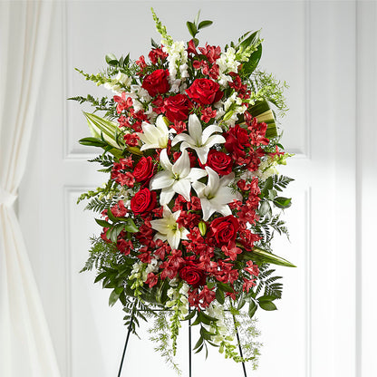 Everlasting Memory Standing Spray – DESIGNER'S TOUCH FLORIST & GIFT SHOP LLC, West Union SC