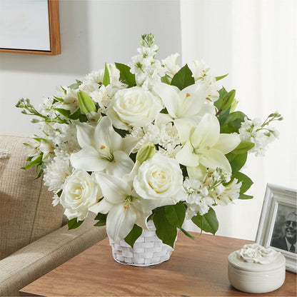 Peaceful Reflections Arrangement – DESIGNER'S TOUCH FLORIST & GIFT SHOP LLC, West Union SC