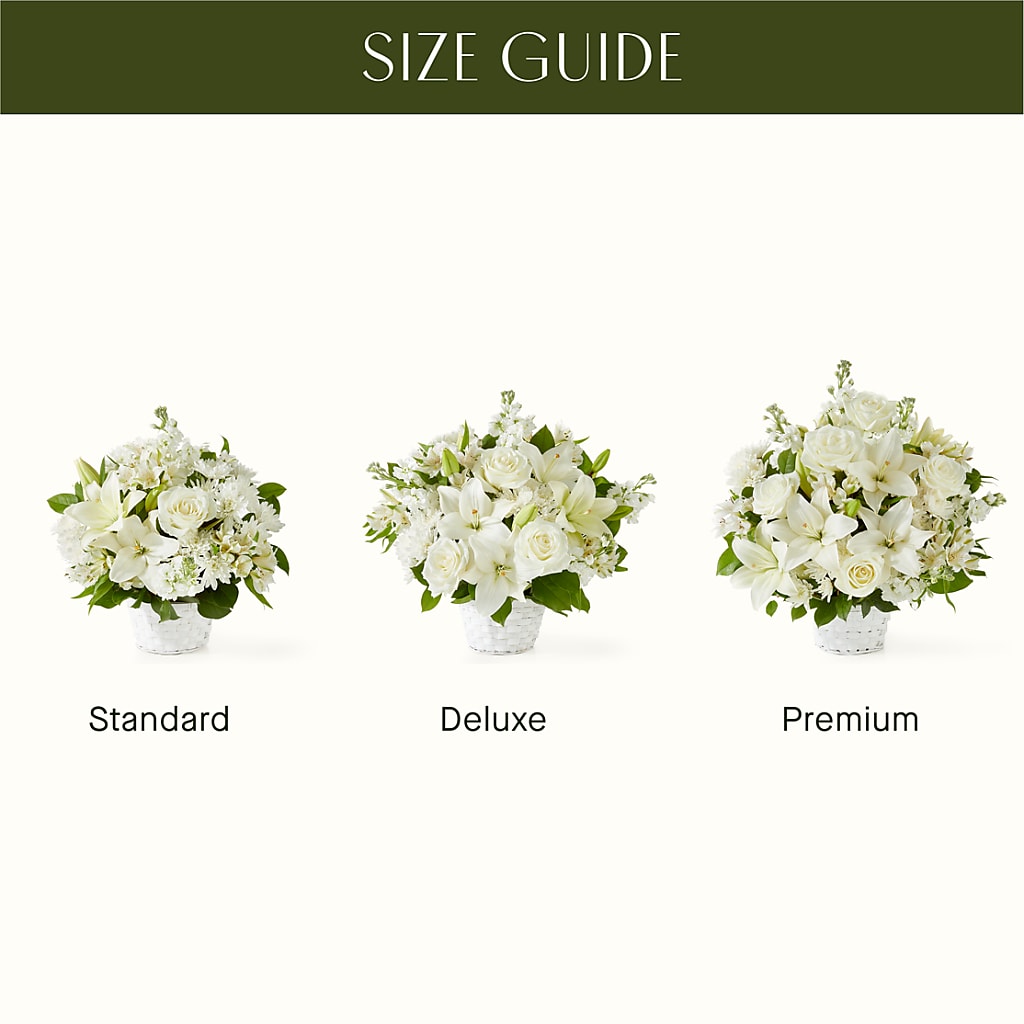 Peaceful Reflections Arrangement – DESIGNER'S TOUCH FLORIST & GIFT SHOP LLC, West Union SC